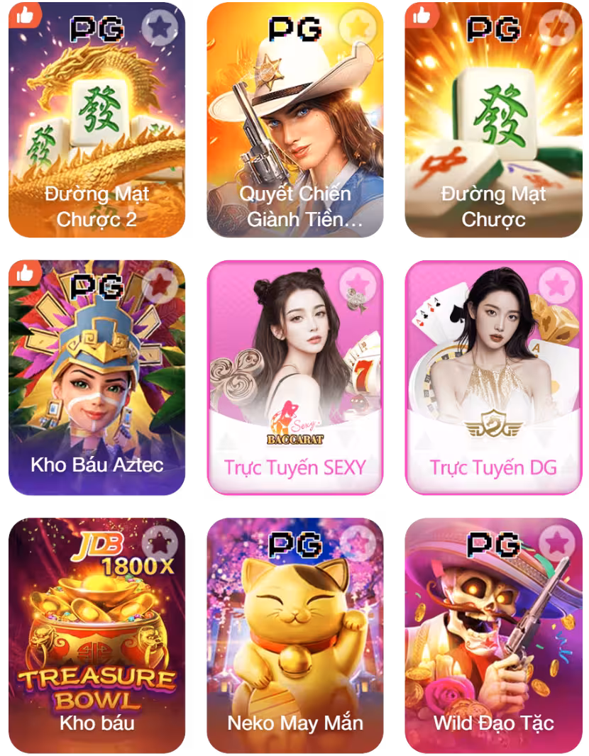 Các trò chơi hot tại KL990